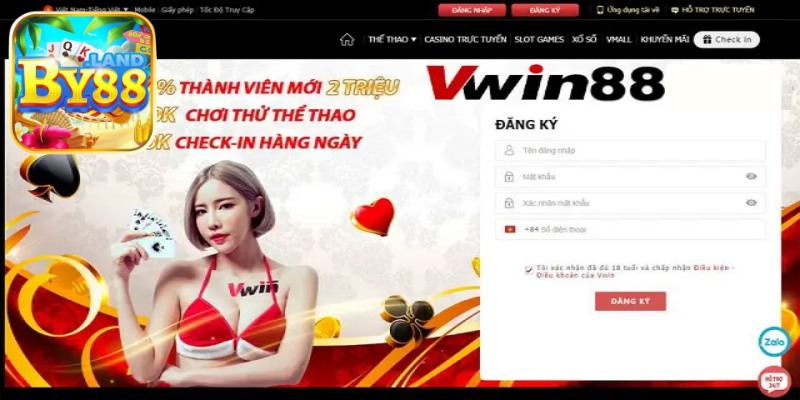 VWIN tặng 100k